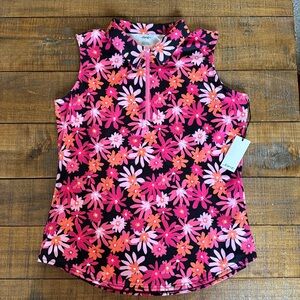 NWT JoFit Sleeveless Polo, Size Large